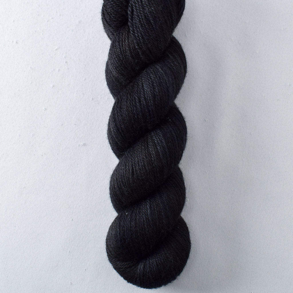 Ebony - Miss Babs Killington wool and silk blend yarn