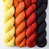 Ebony, Lantana, Naples, Vlads - Miss Babs Yummy 2-Ply Quartet