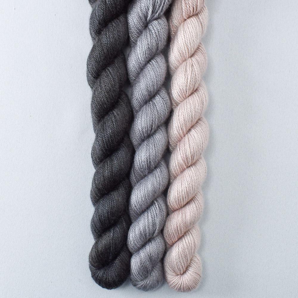 Ebony, Oxidized Silver, Together - Miss Babs Sojourn Trio