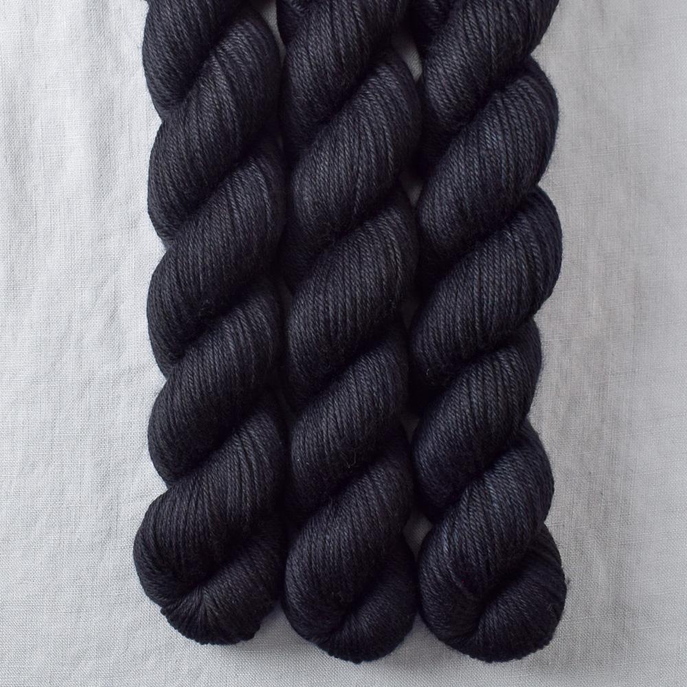 Ebony - Miss Babs Yowza Mini superwash Merino wool yarn
