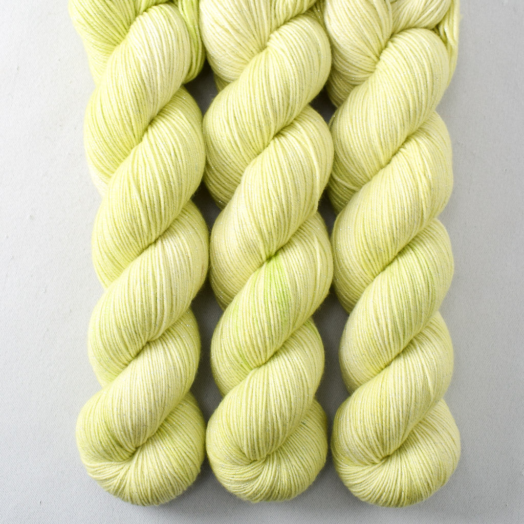 Envy Me - Miss Babs Estrellita fingering weight superwash merino and Lurex yarn