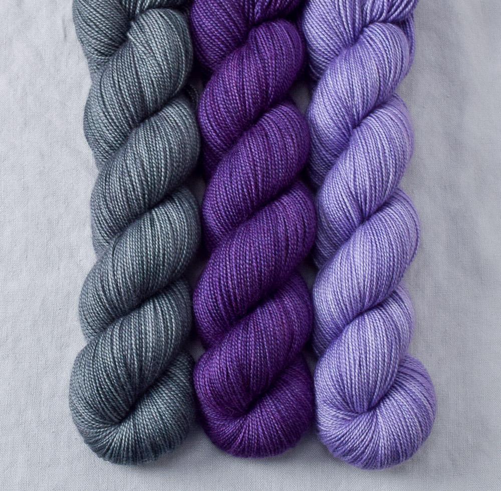 Escamillo, Lilacs, Orchid - Miss Babs Yummy 2-Ply Trio