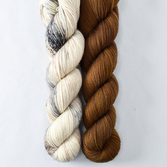 Espresso, Rock Sparrow - Miss Babs 2-Ply Duo