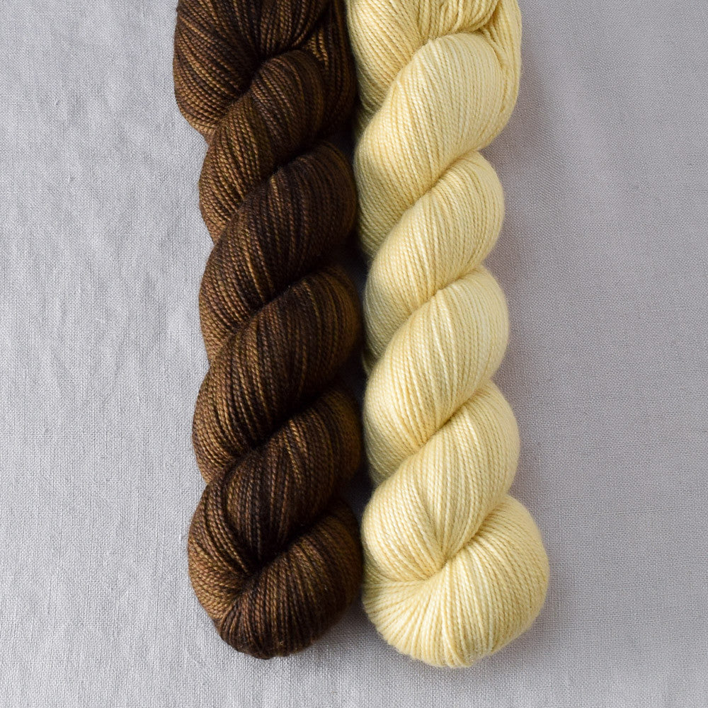 Espresso, Wheaten - Miss Babs 2-Ply Duo
