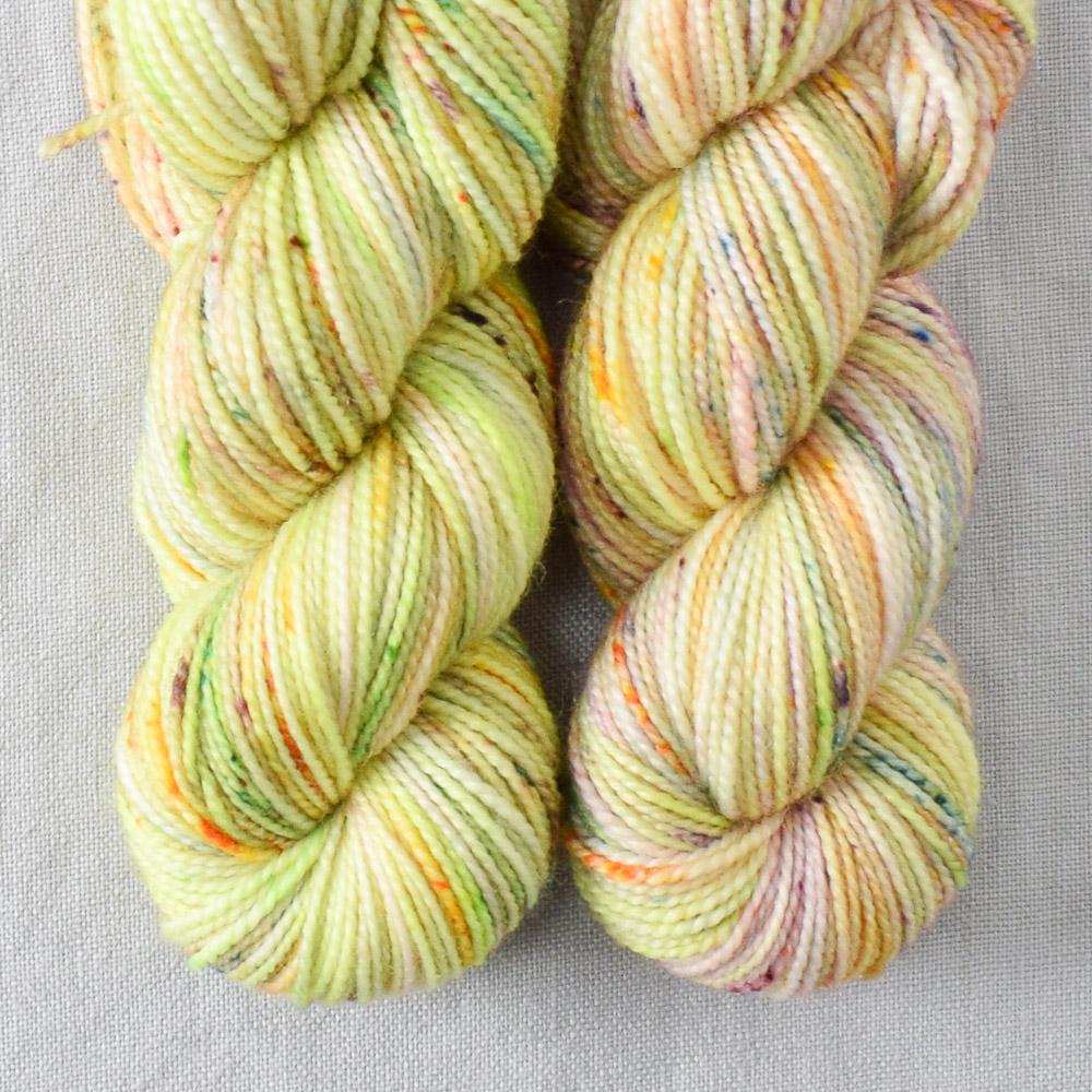 Exuberance - MDSW 2020 - Miss Babs 2-Ply Toes yarn