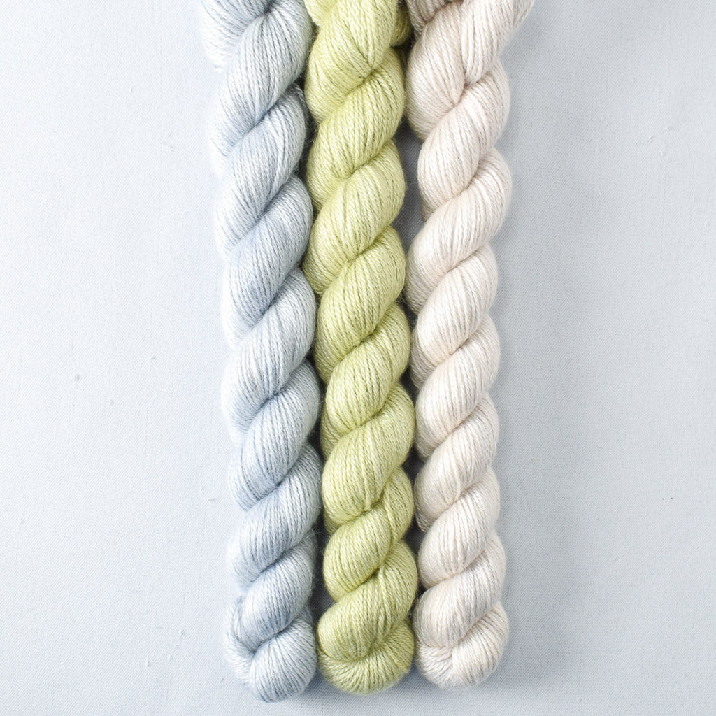 Faded, Frog Belly, White Peppercorn - Miss Babs Sojourn Cowl Set