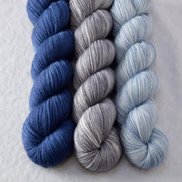 Faded, Luna Granite, Navy - Miss Babs Yummy 2-Ply Trio