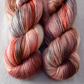 Favorite Boots - Miss Babs Big Silk wool and silk blend yarn