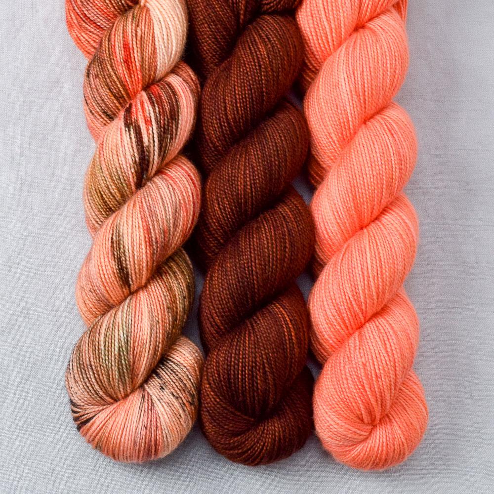 Favorite Boots, Russet, Spicy Papaya - Miss Babs Yummy 2-Ply Trio