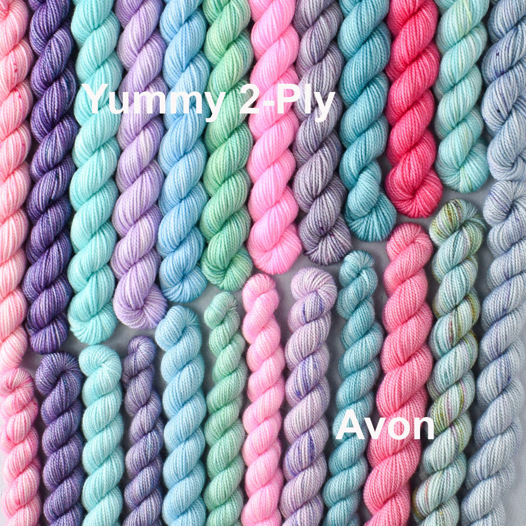 Festive Yarn Set 2022 - Watercolor - READY TO SHIP