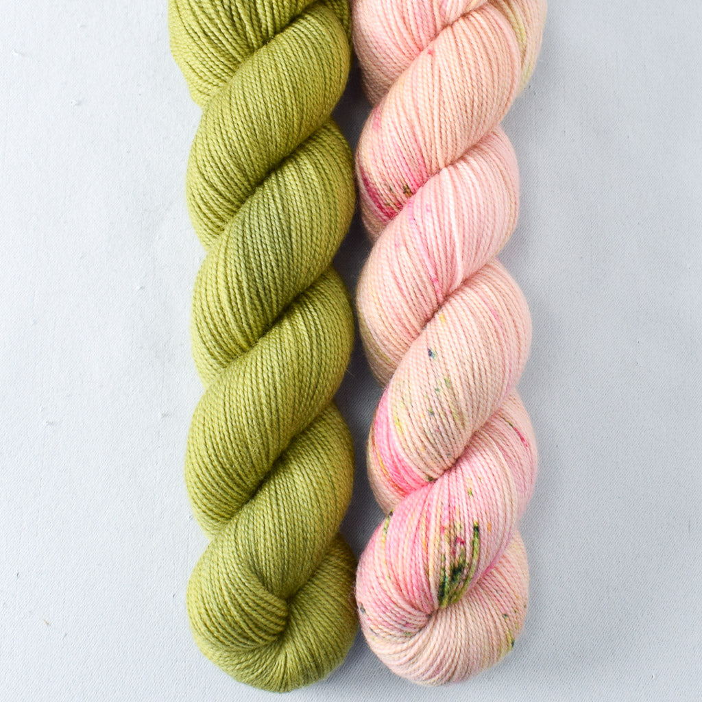 Fiddlehead, Mellow Apricot - Miss Babs 2-Ply Duo