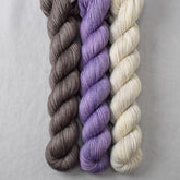 Fieldmouse, Purple Urchin, White Peppercorn - Miss Babs Yowza Mini Trio