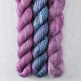 Fig, Iolite, Tulipa - Miss Babs Pillowy Cowl Set