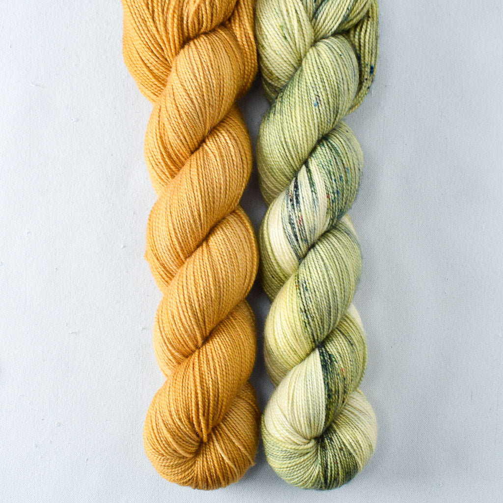 Filigree, Green Eyed Monster - Miss Babs 2-Ply Duo