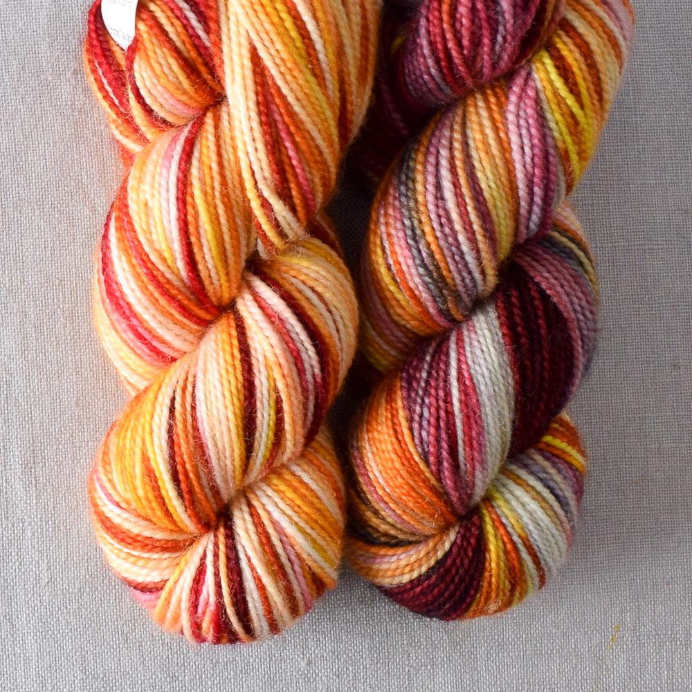 Fire Ball - Miss Babs 2-Ply Toes yarn