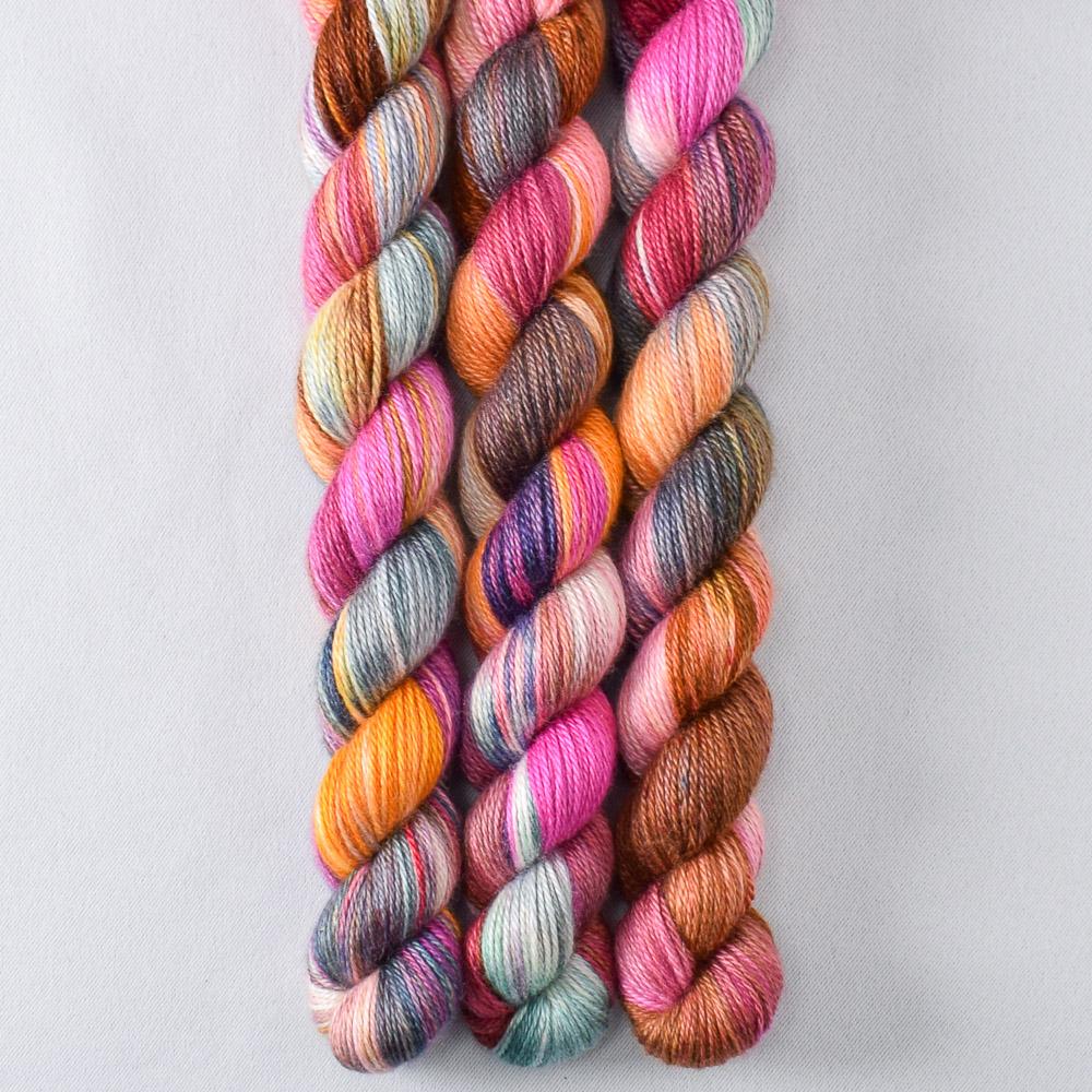 Fired Up - Miss Babs Sojourn cashmere and silk yarn