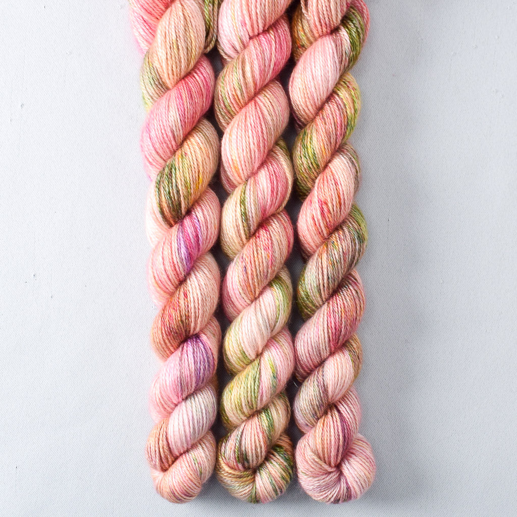 Flower Boxes - Miss Babs Sojourn cashmere and silk yarn