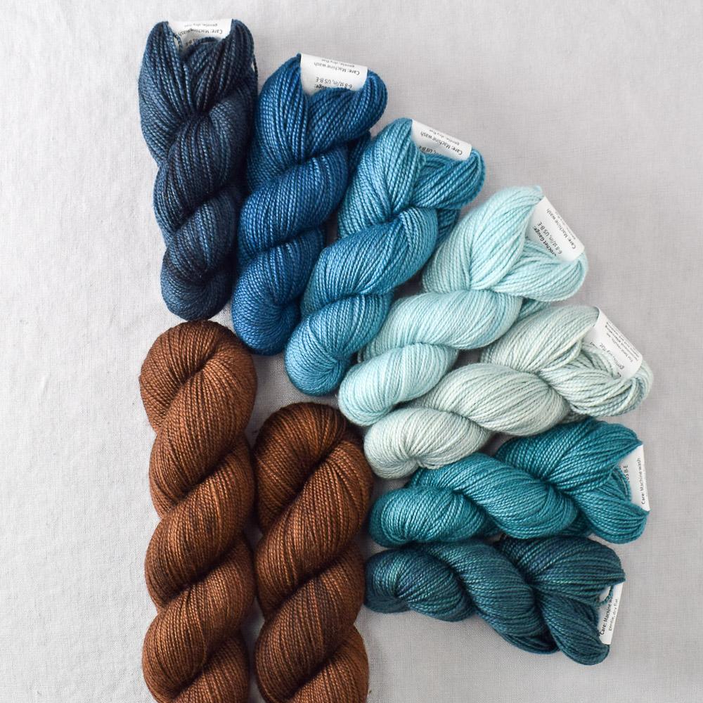 Forest Butterfly - Miss Babs Garden Variety Set yarn