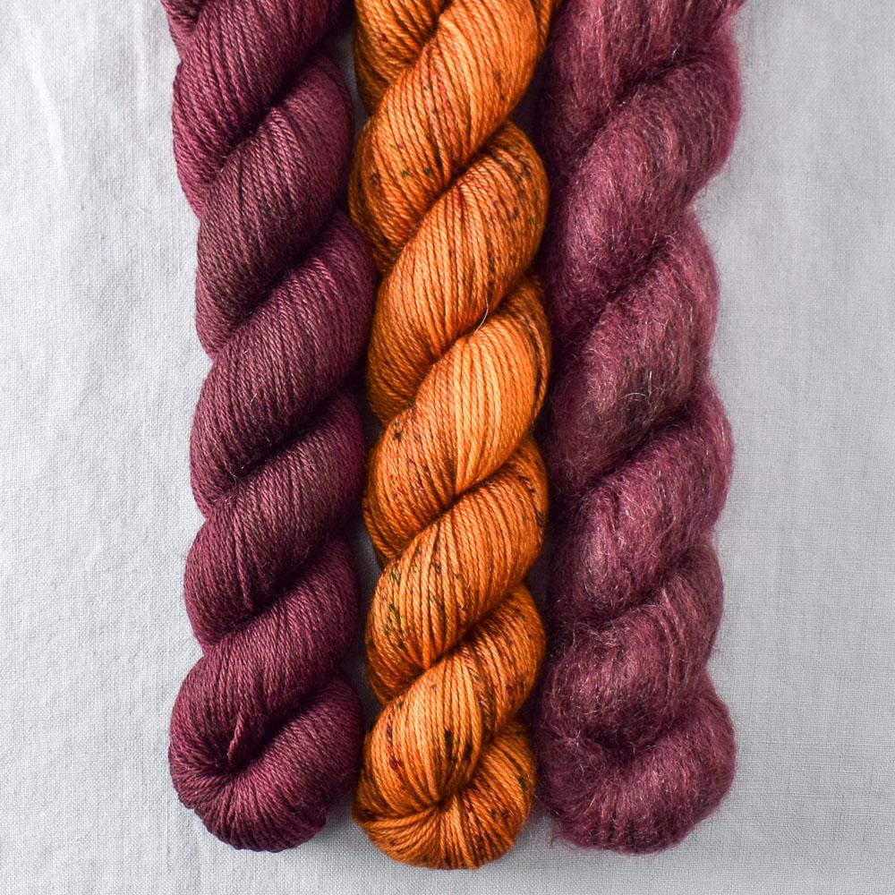 Foxy, Mahogany, Mahogany - Miss Babs Pillowy Cowl Set