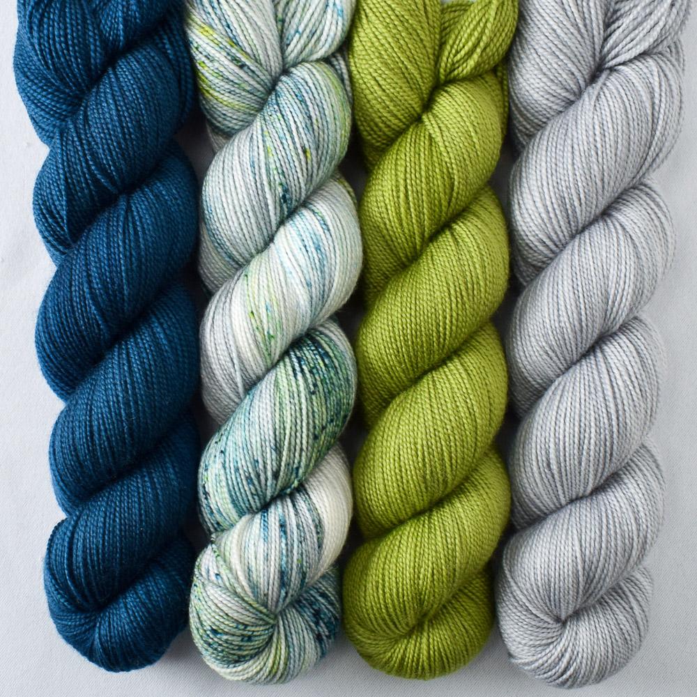 Franklin, Hops, Mother Earth, Quicksilver - Miss Babs Yummy 2-Ply Quartet