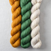 Fraser, Old Gold, White Peppercorn - Miss Babs Yowza Mini Trio