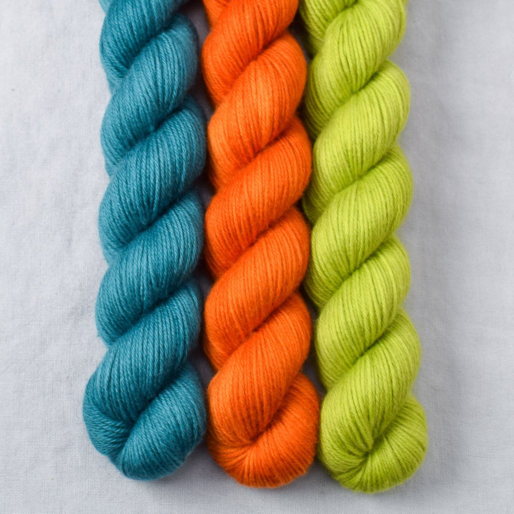 French Marigold, Ghoulish, Rainforest - Miss Babs Yowza Mini Trio