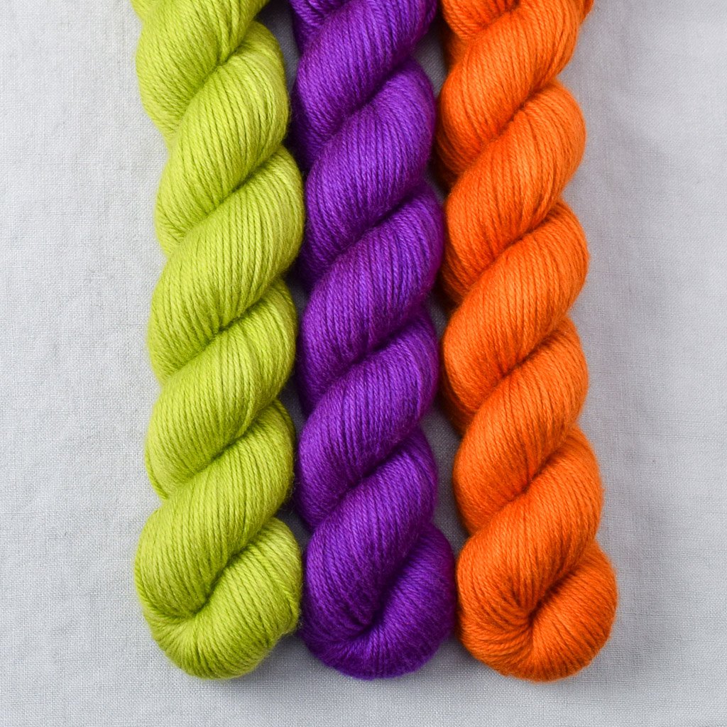 French Marigold, Ghoulish, Violaceous - Miss Babs Yowza Mini Trio