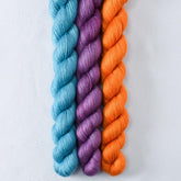 French Marigold, Rainforest, Spiked Punch - Miss Babs Sojourn Trio