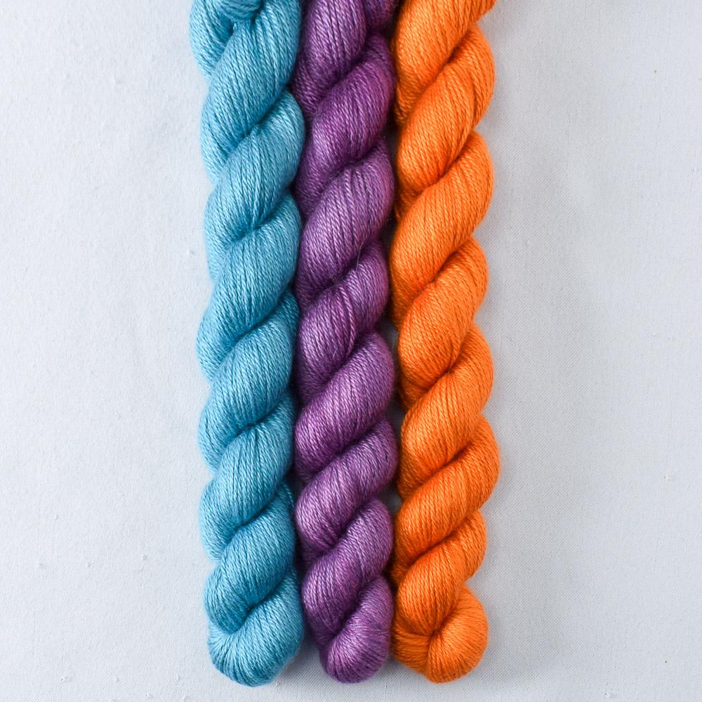 French Marigold, Rainforest, Spiked Punch - Miss Babs Sojourn Trio