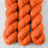 French Marigold - Miss Babs Tarte wool blend sock yarn