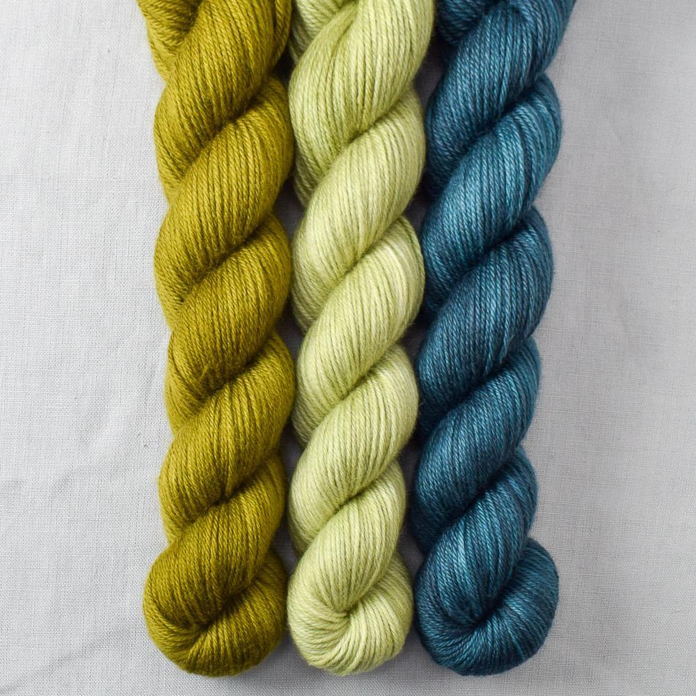 Frogbelly, Moss, Suspense - Miss Babs Yowza Mini Trios