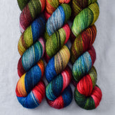 Funny Papers - Miss Babs Katahdin 437 superwash BFL wool yarn