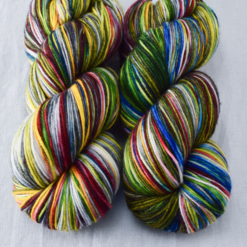 Funny Papers - Miss Babs Yowza superwash Merino wool yarn