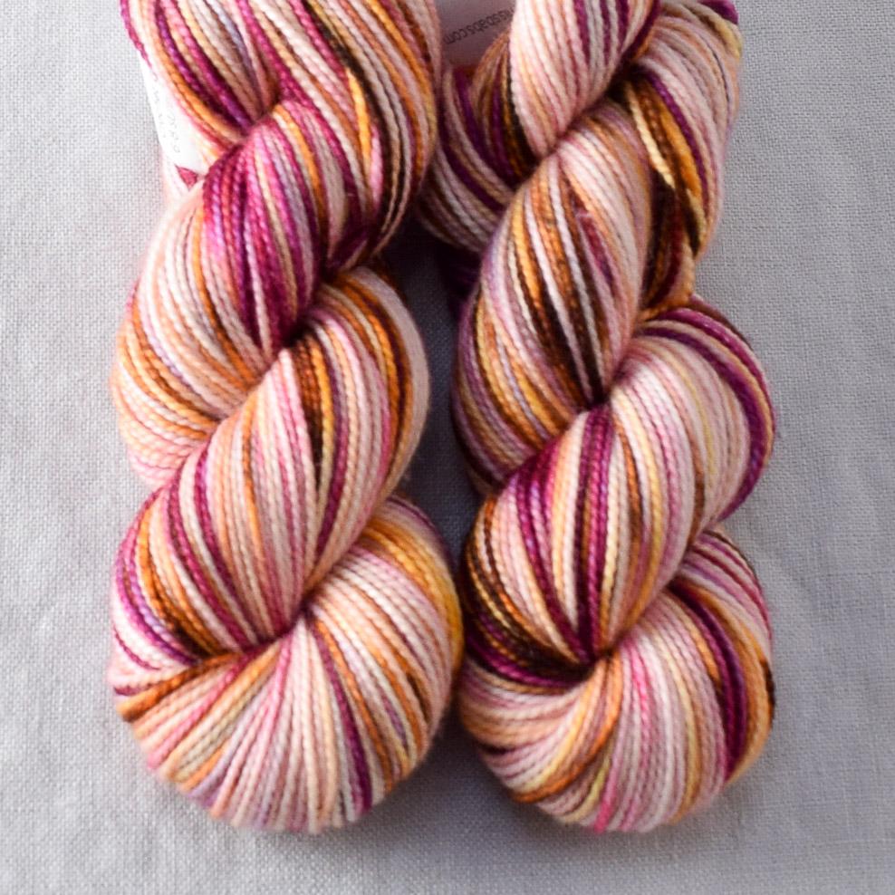 Garden Party - Miss Babs Yummy 2-Ply Toes superwash Merino wool yarn