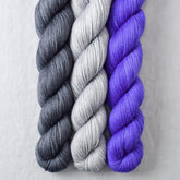 Gentian, Pewter, Quicksilver - Miss Babs Yowza Mini Trio