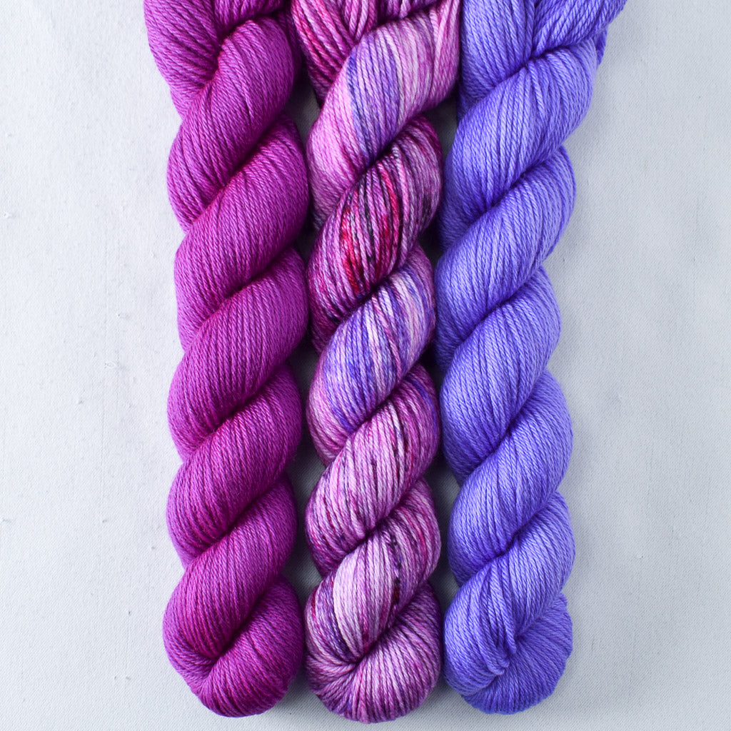 Gentian, Purple Mountains, Violaceous - Miss Babs Yowza Mini Trio