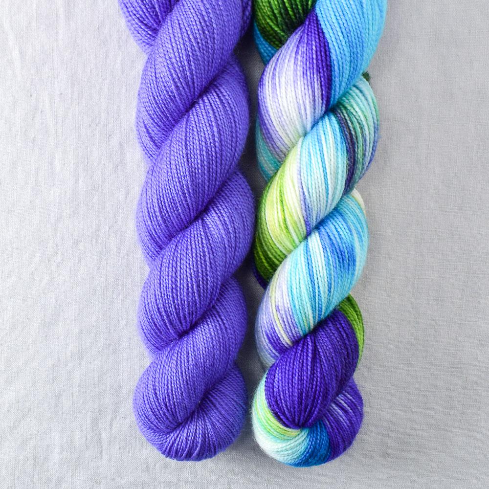 Gentian, South Beach - Miss Babs 2-Ply Duo