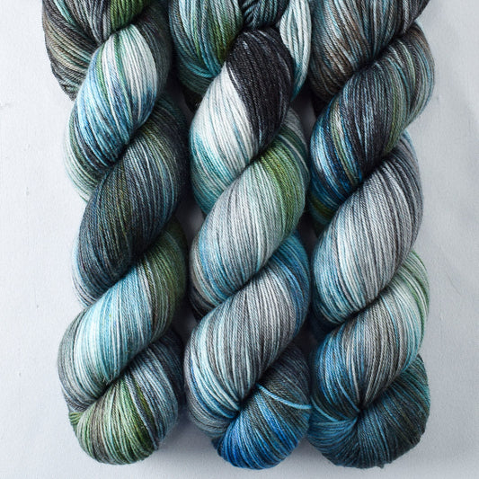 Ghost Ship - Miss Babs Tarte wool blend sock yarn