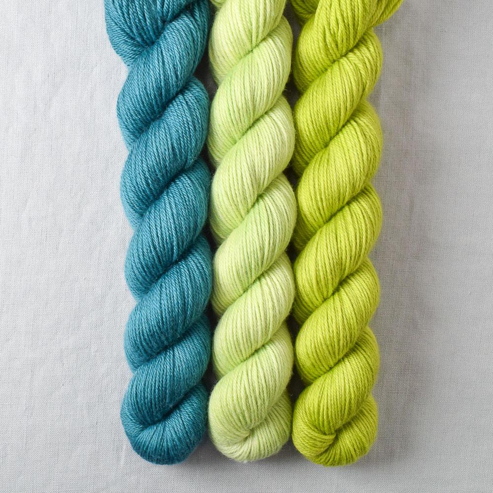 Ghoulish, Rainforest, Spring Lettuce - Miss Babs Yowza Mini Trio