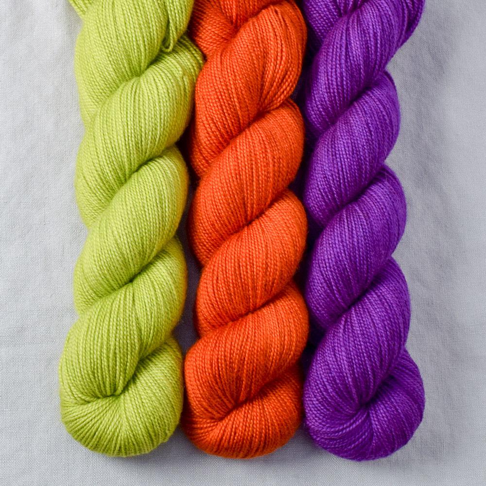Ghoulish, Supernova, Violaceous - Miss Babs Yummy 2-Ply Trio