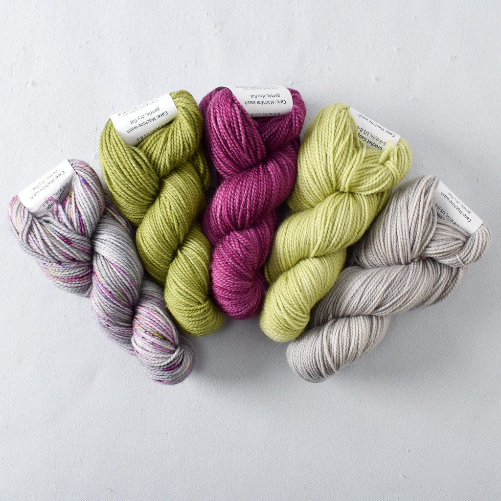 Ghoul Skool, Fiddlehead, Purshiana, Frog Belly, Fleur de Sel - Miss Babs Gnome-Made Gifts Set