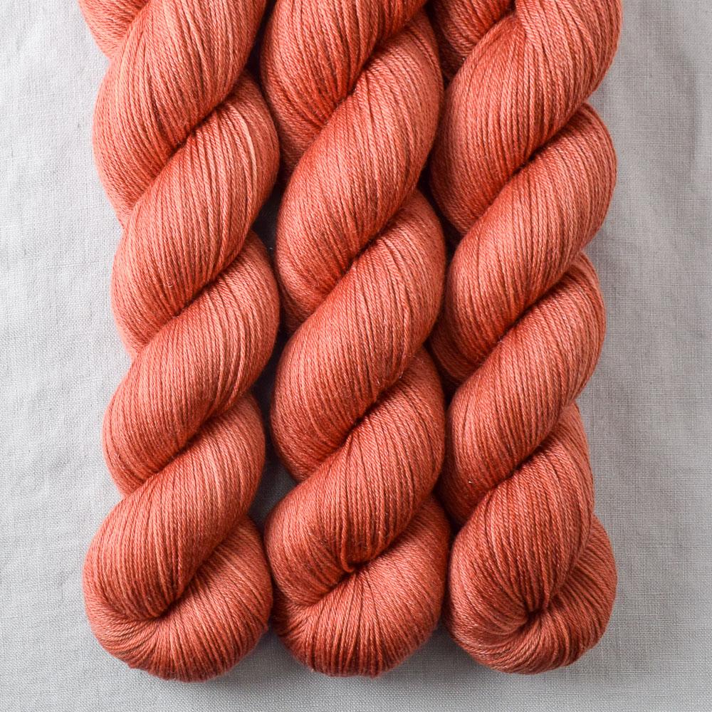 Glowing Lantern - Miss Babs Tarte wool blend sock yarn