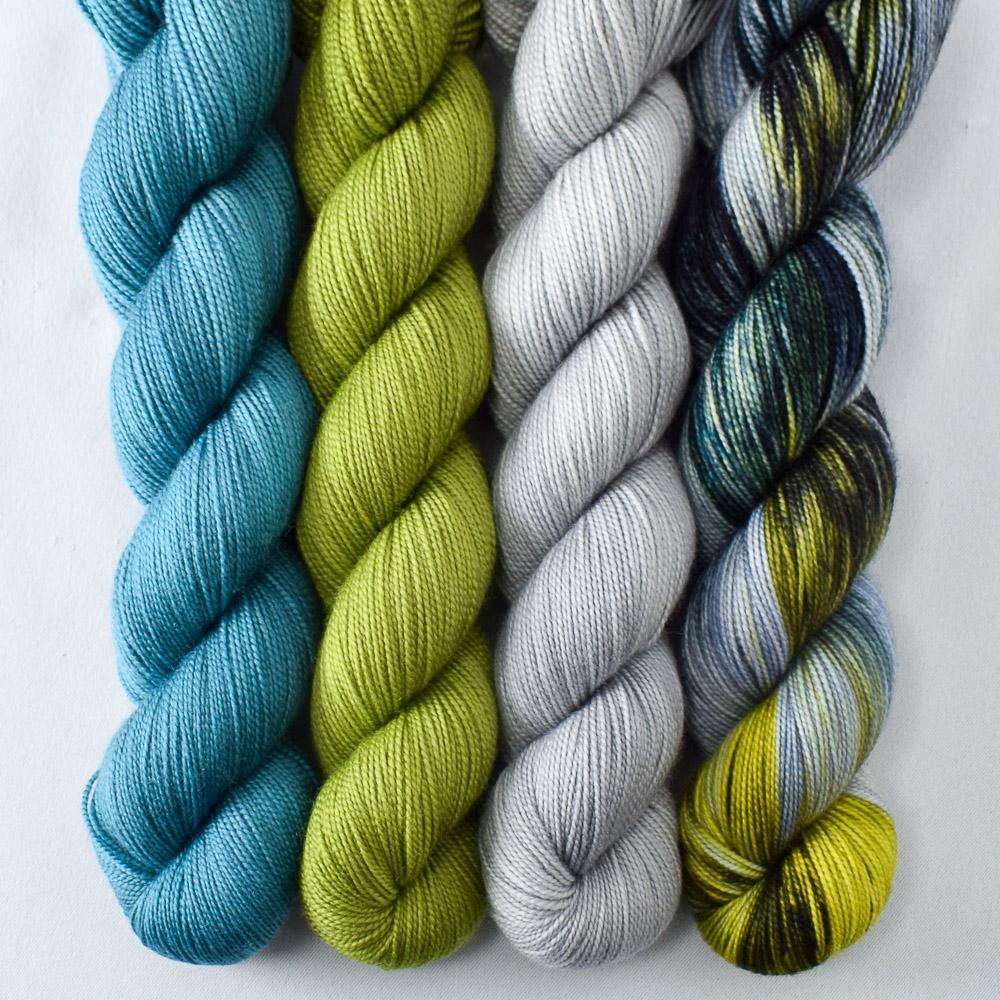 Goblins and Ghouls, Hops, Quicksilver, Sadalmelik - Miss Babs Yummy 2-Ply Quartet