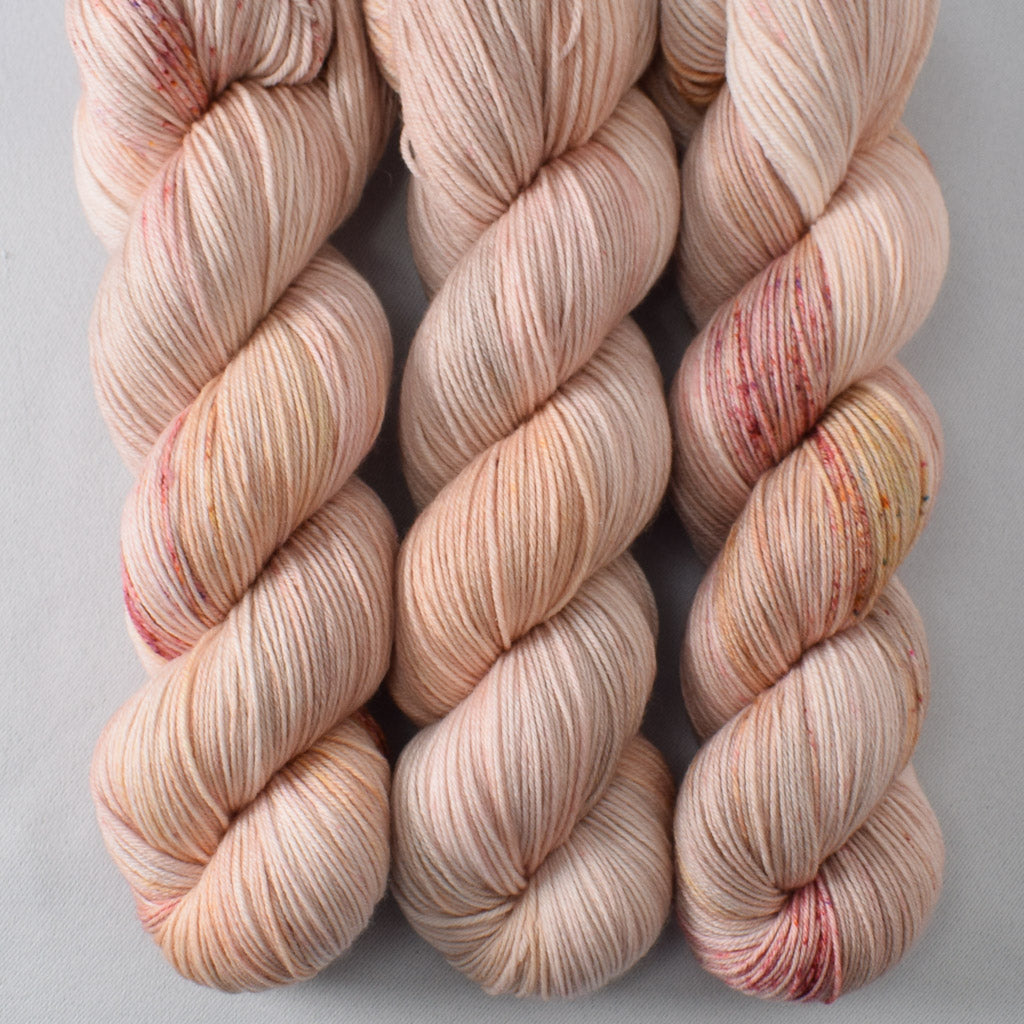 Golden Anniversary - Miss Babs Tarte wool blend sock yarn