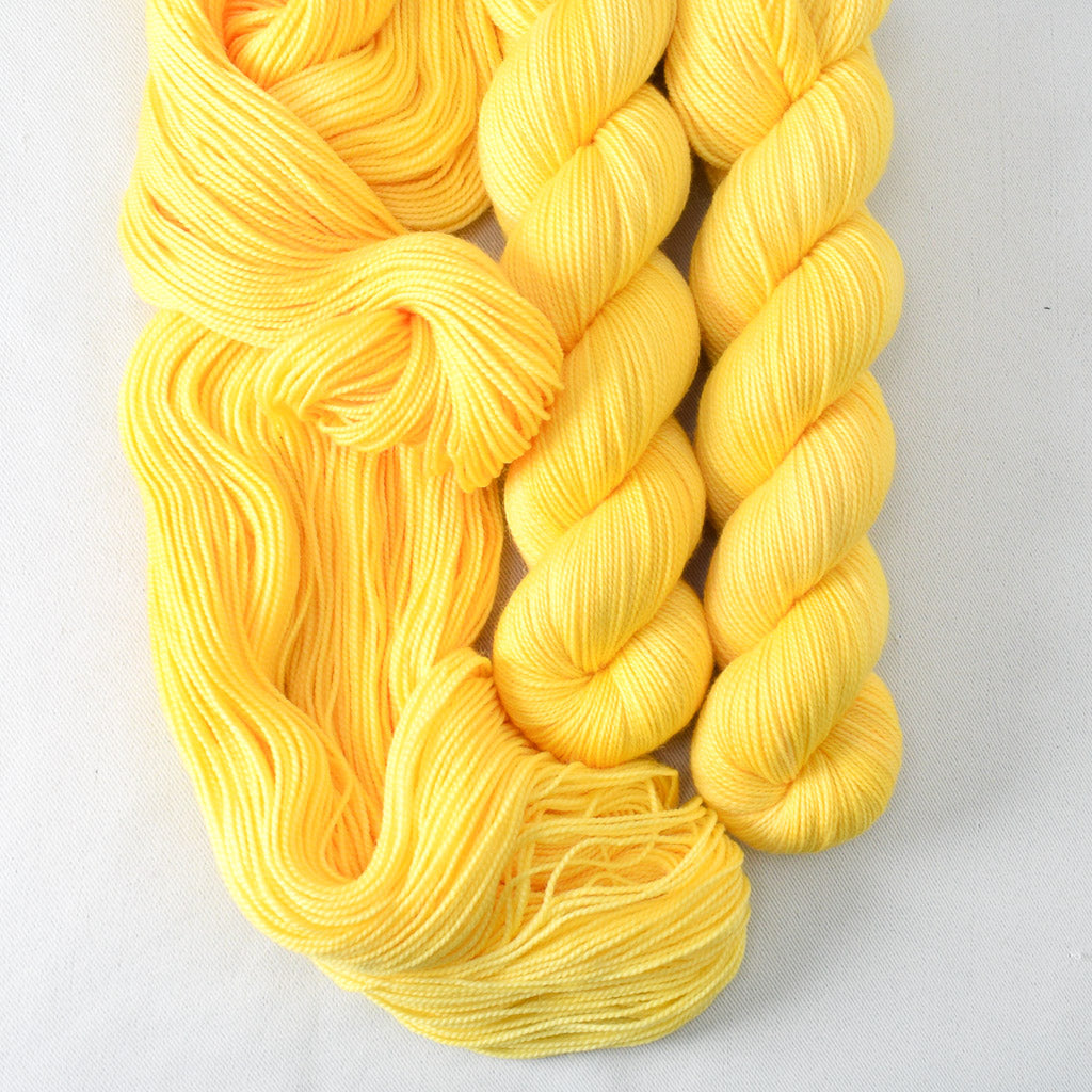 Golden Butter - Miss Babs Yummy 2-Ply superwash Merino wool yarn