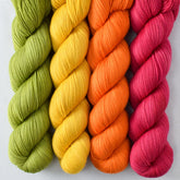 Goldenrod, Hops, Scarlet Pimpernel, Zest - Miss Babs Avon Quartet