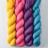 Goldenrod, Rainforest, Spiked Punch, Sweet Pea - Miss Babs Yet Quartet