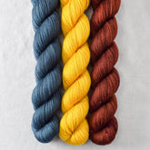 Goldenrod, Russet, Spiny - Miss Babs Yowza Mini Trio