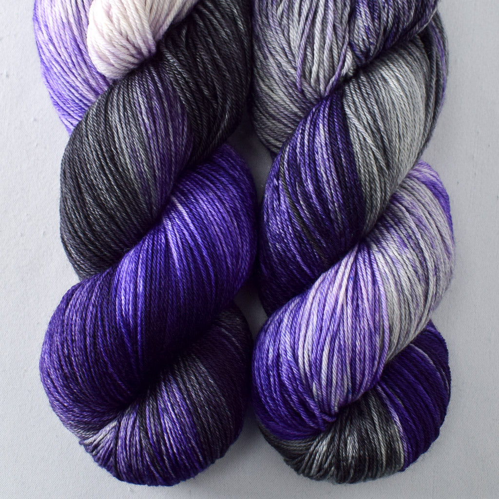 Graffiti Purple - Miss Babs Yowza superwash Merino wool yarn