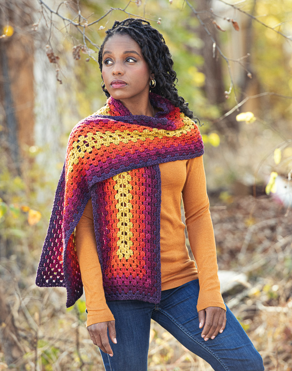 Granny Rectangle Scarf